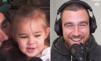 Jason Kelce little 4 daughter asked wyatt asked uncle Travis when he is getting married to her favorite Artist Taylor, Travis smiles and his replies, "got fans thinking deep" Travis in confusion.