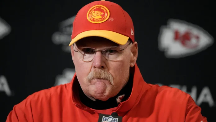 So Sad: Andy Reid finally announced the date of his retirement as wife try to divorced him if he didn’t retire.