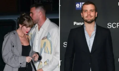 Taylor Swift brother Austin Swift Reveals that Taylor Swift have been crying for over 3hours now after reading the message Travis Kelce sends to her, it goes:’ I didn’t except such from you Taylor’ and he concluded with a word that made her break down in tears.