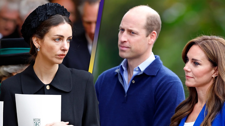 Prince William reportedly engaged in an affair with Rose Hanbury... Kate Middleton