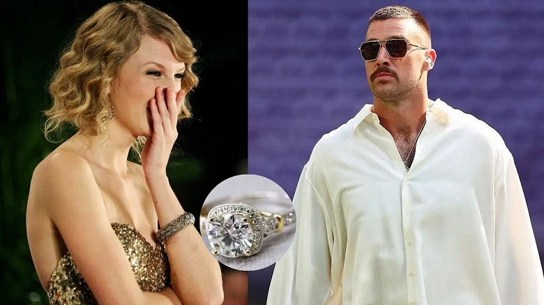 Travis Kelce amidst engagement Rumors With-Taylor Swift