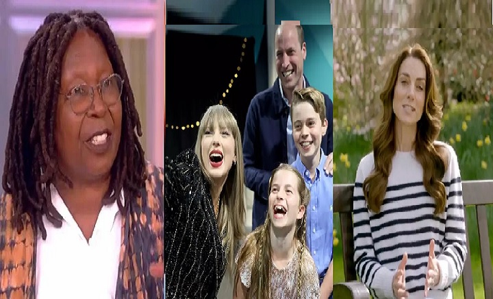 Whoopi Goldberg addresses Prince William dance moves at Taylor Swift Eras Tour and Kate Middleton