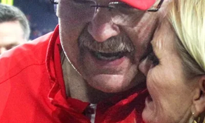 “Everything is different since you left me, my heart has been broken I feeling unhappy all the time, am always in tears and pain.” Andy Reid welcomed his wife Tammy Reid back home after divorce, and finally fix a day to celebrate there 42years marriage anniverisary.