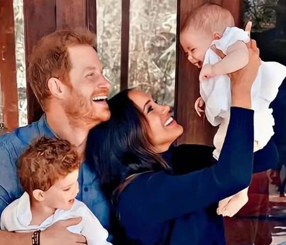 Prince Archie looks so tall with red-haired sister Princess Lilibet in Meghan Markle’s Mother’s Day photo
