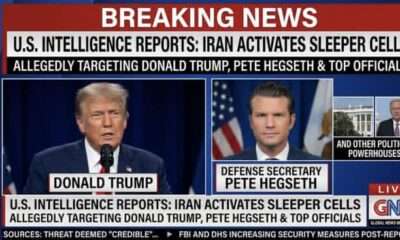 NFLU.S. Intelligence Network Reports Iran Has Activated Sleeper Cells Allegedly Targeting President Donald Trump, Defense Secretary Pete Hegseth, and Other Top Political Powerhouses