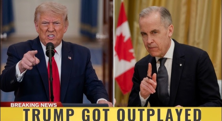 Mark Carney: Trump's reckless bullying has just backfired spectacularly!! He underestimated the power of calm and strategic resolve!! This is a GAME CHANGER for politics and markets alike!! Raise your hand if you agree Carney just won this battle!.....